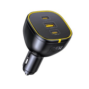 AOHI SUPERAUTO PD 165W Fast Car Charger ( 2USB-C & 1USB-A )
