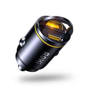 AOHI SUPERAUTO PD 45W Fast Car Charger (USB-C & USB-A)