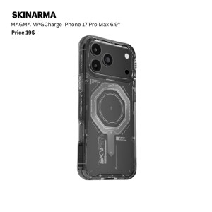 SKINARMA MAMGA Mag-Charge iPhone 17 Pro Max 6.9″ – Graphite