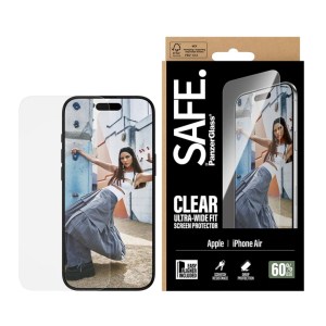 SAFE by PanzerGlass Ultra Wide Fit iPhone Air 6.5″ – Clear