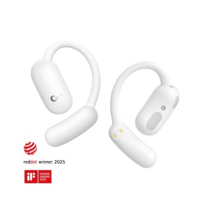 SoundCore AeroFit 2 Adjustable Open-Ear Wireless Earbuds – White