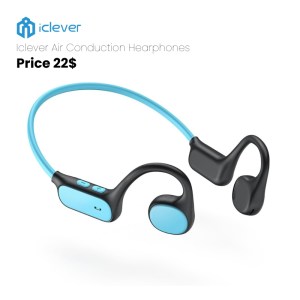 iClever Kids Bluetooth Air Conduction Headphones – Blue/Black