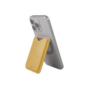 Uniq LYDEN EVO Magnetic Stand Card Holder – Yellow