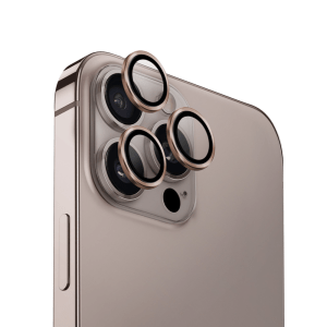 Uniq OPTIX iPhone 16 Pro / 16 Pro Max Camera Lens Protector – Gold