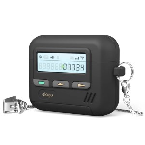 Elago Pager Hang Case AirPods 4 – Black