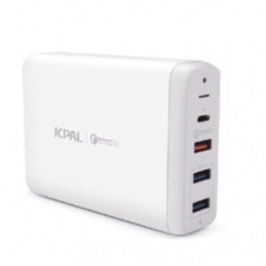 JCPal ELEX USB-C PD Multiport Desktop Charger/White(US)