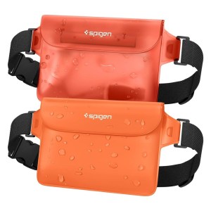 Spigen Universal Waterproof Waist Bag 2 Pack – Sunset Orange