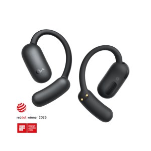 SoundCore AeroFit 2 Adjustable Open-Ear Wireless Earbuds – Black