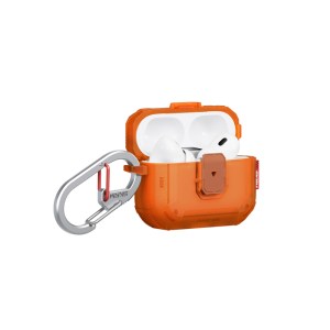 SKINARMA MECHA LE Lock Edition AirPods Pro 3 – Frost Orange