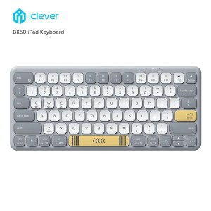 iClever BK50 iPad Keyboard, Mini Bluetooth Keyboard