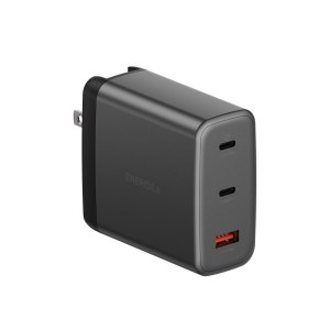 Energea AmpCharge Gan100,2C1A 100w PD/PPS/SCP/QC3.0/AFC/FCP – Gunmetal