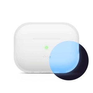 Elago AirPods Pro 2 Silicone Basic Case – Night Glow Blue