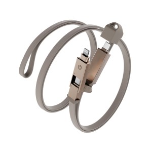 ENERGEA SHEATH 2 in 1 C to C + Lightning 60w 1m – Gold