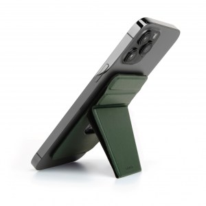 UNIQ LYFT MAGNETIC SNAP-ON STAND AND CARD HOLDER – Green
