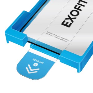 Uniq Optix Exofit Vivid Applicator iPhone Air 6.5″ Glass Screen Protector