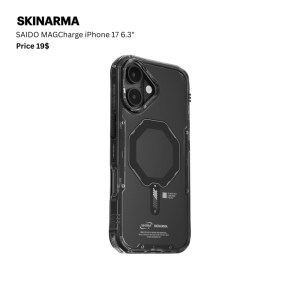 SKINARMA SAIDO Mag-Charge iPhone 17 6.3″ – Black