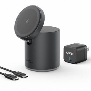 Anker 623 Magnetic Wireless Charger ( MagGo ) – Black