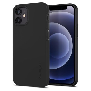 Spigen iPhone 12 Mini 5.4 Thin Fit – Matte Black