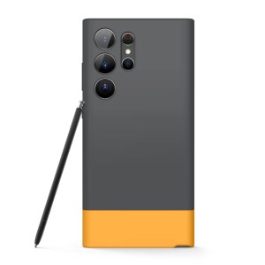 Elago S23 Ultra Glide –  Dark Grey / Yellow