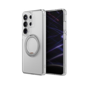 Uniq Hybrid SWIVIX with 360 Rotation KickStand S26 Ultra – Clear