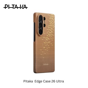 Pitaka Ultra-Slim Case S26 Ultra – Golden Glint