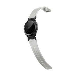 Uniq Fluo x Garmin Magnetic Strap 22mm Lug with Removable Connector – Mist Grey