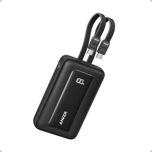 Anker Zolo Power Bank 10000mAh 35W Built-In Dual Type-C – Black