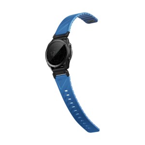 Uniq Fluo x Garmin Magnetic Strap 22mm Lug with Removable Connector – Ocean Blue