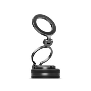 Energea MagMount Flex Quad Axis MagSafe Holder ( Dashboard/Window ) – Gunmetal