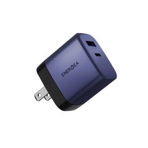 ENERGEA AmpChargge 45 AVS Wall Charger 45w with 60w Max US – Indigo Blue