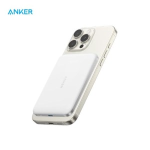 Anker Nano Power Bank ( 5K, MagGo, Slim ) – White