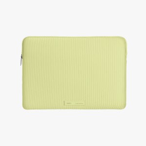 Uniq Cyprus Ridge Edition Watter-Resistant Neoprene Laptop Sleeve MacBook NEO 13″ | Air 13″ – YELLOW LIME