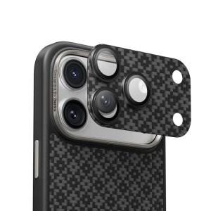Benks ArmorWarrior Lens Protector iPhone 17 Pro 6.3″ ArmorGrid Black