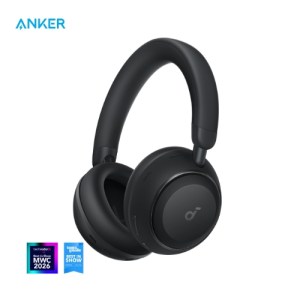 Soundcore Space 2 | Comfortable Noise Cancelling Headphones for All-Day Wear – Jet Black