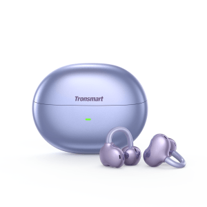 Tronsmart OpenFly Clip Open Ear Clip-On Earbuds – Purple