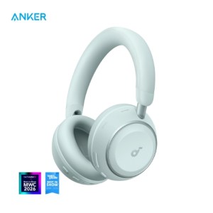 Soundcore Space 2 | Comfortable Noise Cancelling Headphones for All-Day Wear – Seafoam Green