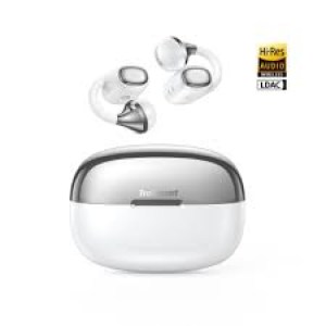 Tronsmart OpenFly Clip 2 Open Ear Clip-On Earbuds – White