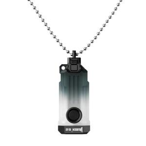 Wuben E2 PULSE 10.7g Compact Mini EDC Keychain Flashlight – Black