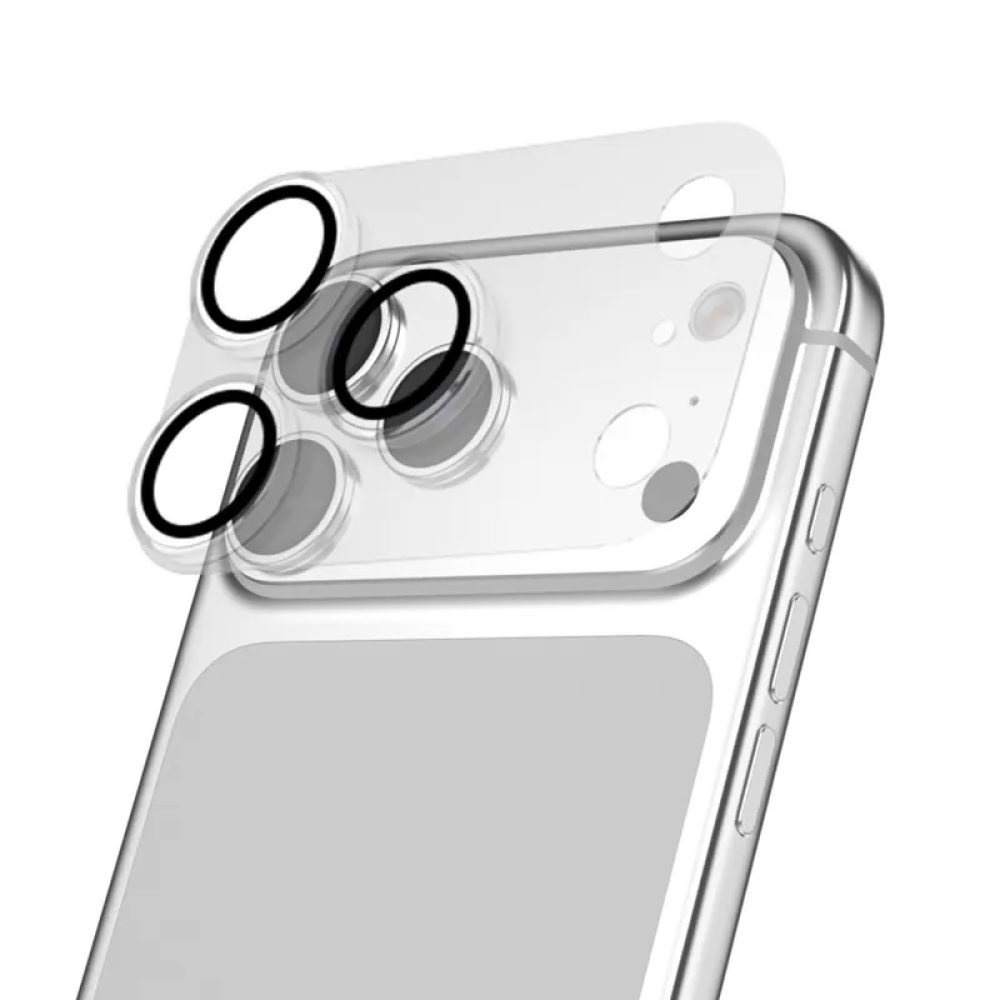 JTLEGEND iPhone 17 Pro | 18 Pro 6.3" Titanguard Full Cover Camera Lens Protector - Glossy ( with Quick Install Board )