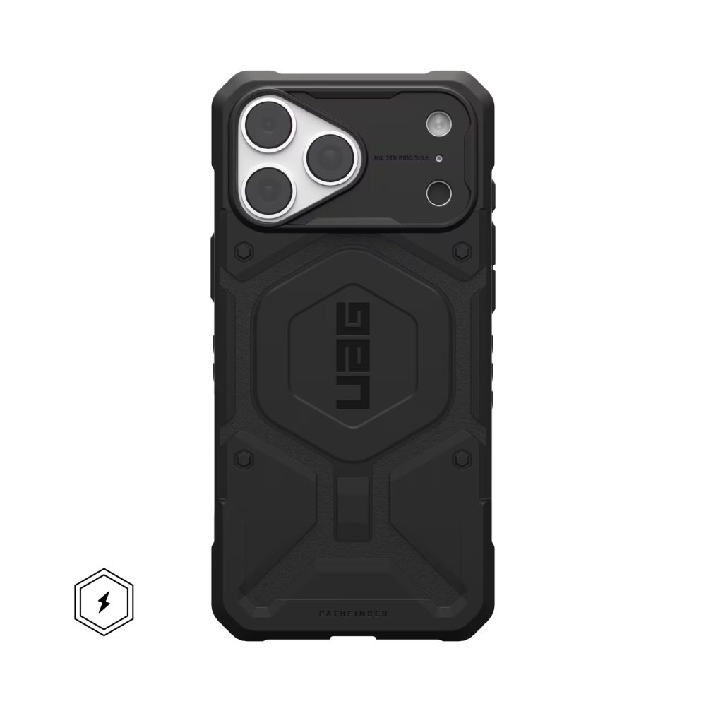 UAG Pathfinder MagSafe 17 Pro Max | 18 Pro Max - Black