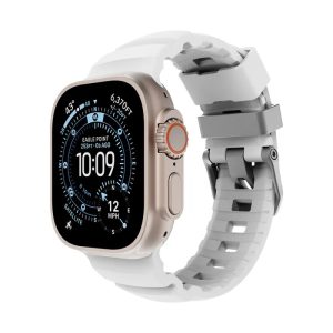 JTLEGEND Terra Outdoor Apple Watch Band 42/44/45/46/49mm – Snow Ridge White