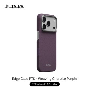 Pitaka Edge Case PTK 17/18 Pro Max 6.9″ – Weaving Charoite Purple