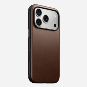 NOMAD Modern Leather Case 17 Pro Max | 18 Pro Max – Brown