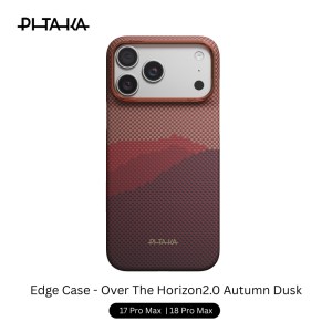 Pitaka Edge Case 17/18 Pro Max 6.9″ – Over The Horizon2.0 Autumn Dusk