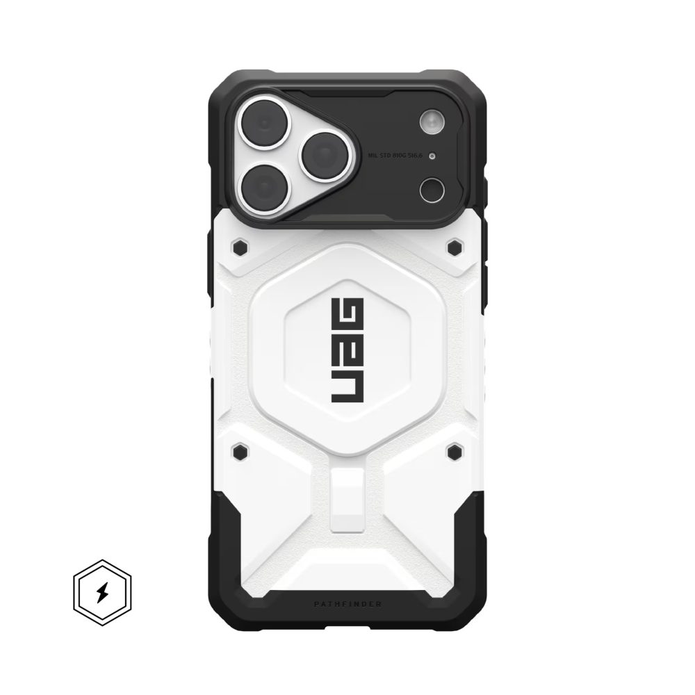 UAG Pathfinder MagSafe 17 Pro Max | 18 Pro Max - White