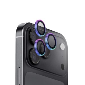 UNIQ Optix AluGuard DX2 18 Pro | 18 Pro Max Camera Lens Protector – Iridescent