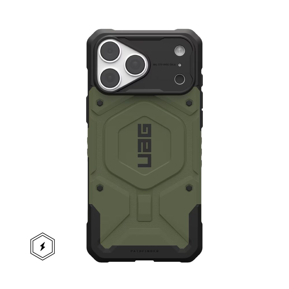 UAG Pathfinder MagSafe 17 Pro Max | 18 Pro Max - Olive Drab