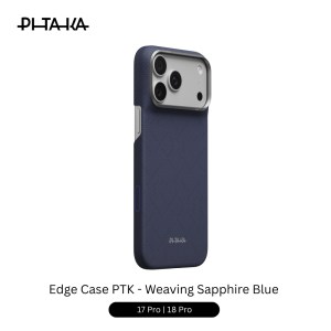 Pitaka Edge Case PTK 17/18 Pro 6.3″ – Weaving Sapphire Blue