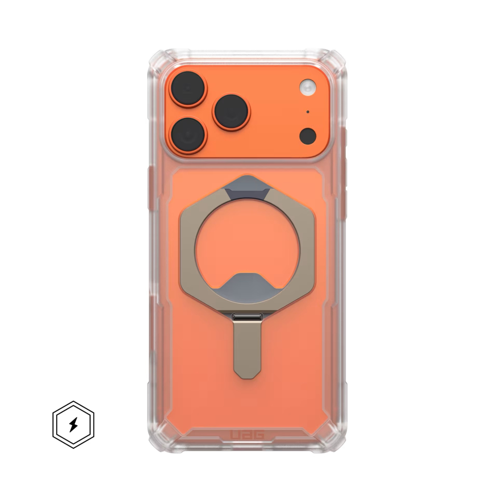 UAG Plasma XTE With MagSafe 17 Pro Max | 18 Pro Max - Clear/Titanium