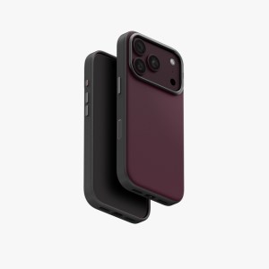 Uniq Hybrid LYDEN DS MagClick 17 Pro | 18 Pro 6.3″ – Deep Maroon